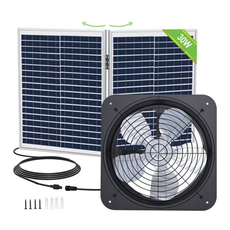 RV Solar Fan